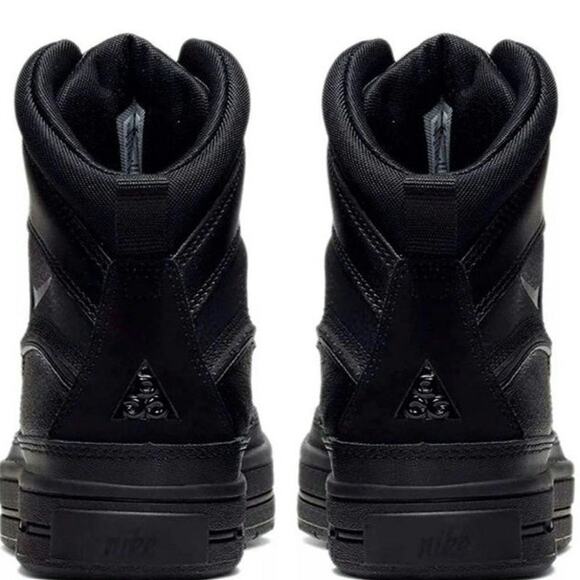 Big Kid's Nike Woodside 2 High Black/Black-Black (524872 004) Size 6c - Picture 3 of 15